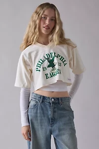 Mitchell & Ness NFL Philadelphia Eagles Extra Cropped Jersey Tee