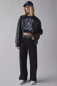 Mitchell & Ness NY Yankees Graphic Boxy Cropped Tee