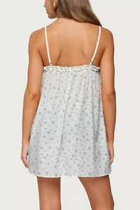 Edikted Patti Floral Mini Dress