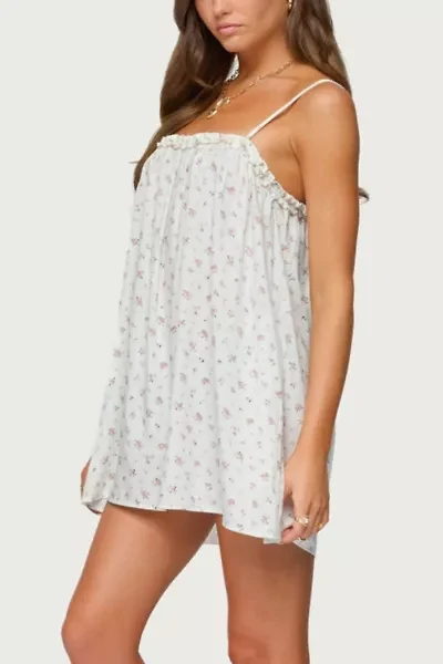 Edikted Patti Floral Mini Dress