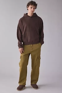 Standard Cloth Cocoon Ribbed Hoodie Sweatshirt