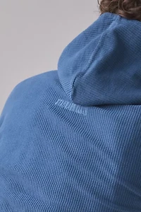 Standard Cloth Cocoon Ribbed Hoodie Sweatshirt