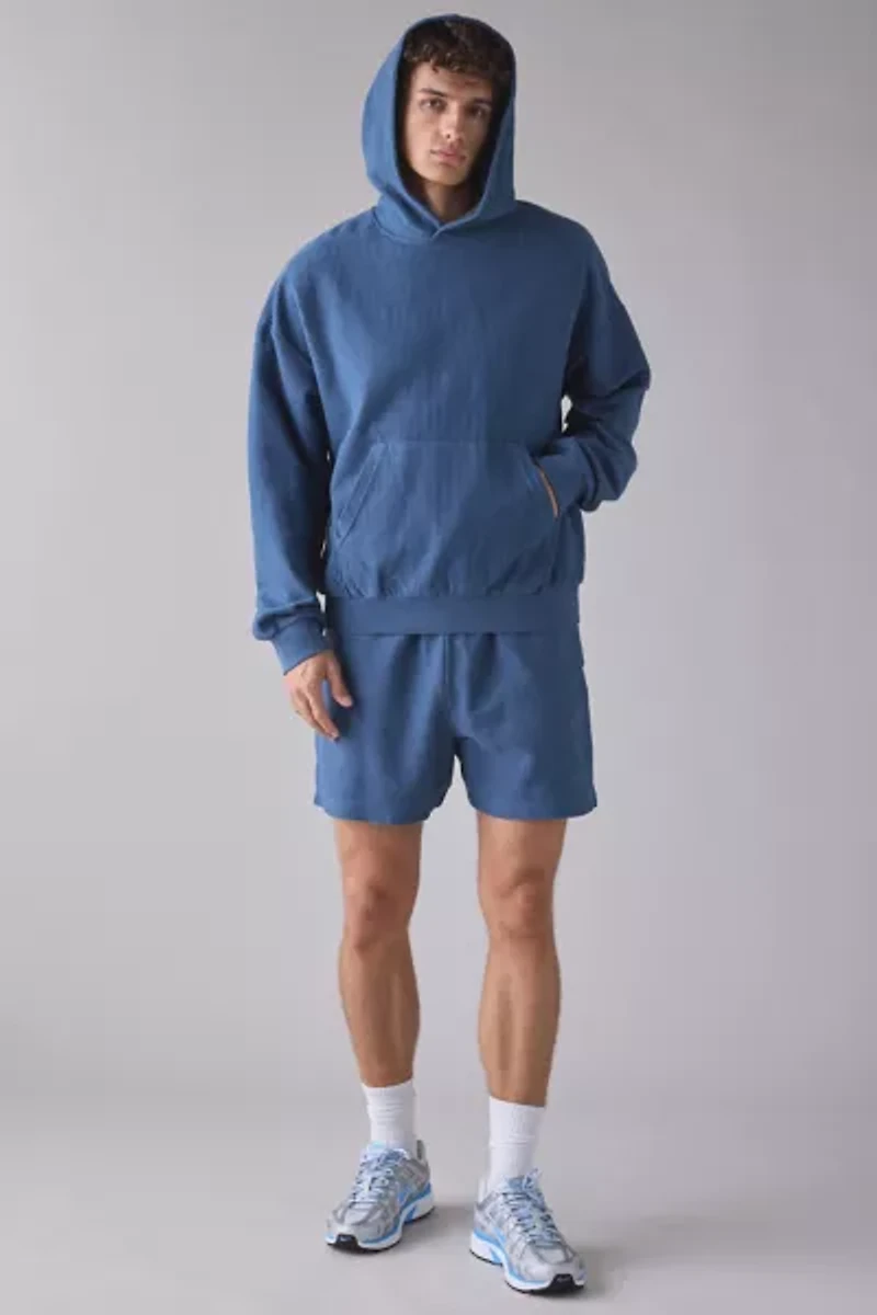 Standard Cloth Cocoon Ribbed Hoodie Sweatshirt