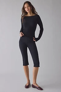 UO Sandy Boatneck Dolman Sleeve Cropped Sweater