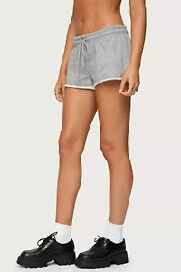 Edikted Pacific Coast French Terry Sweat Shorts