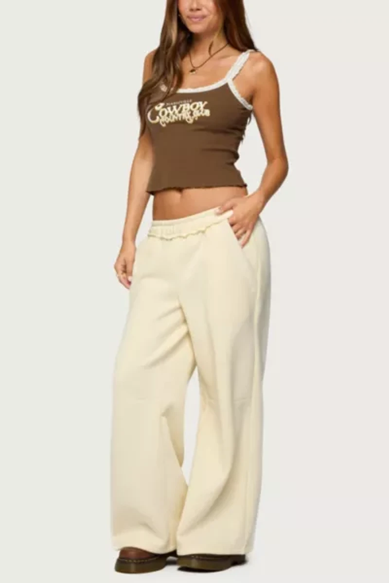 Edikted Nashville Cowboy Graphic Tank Top