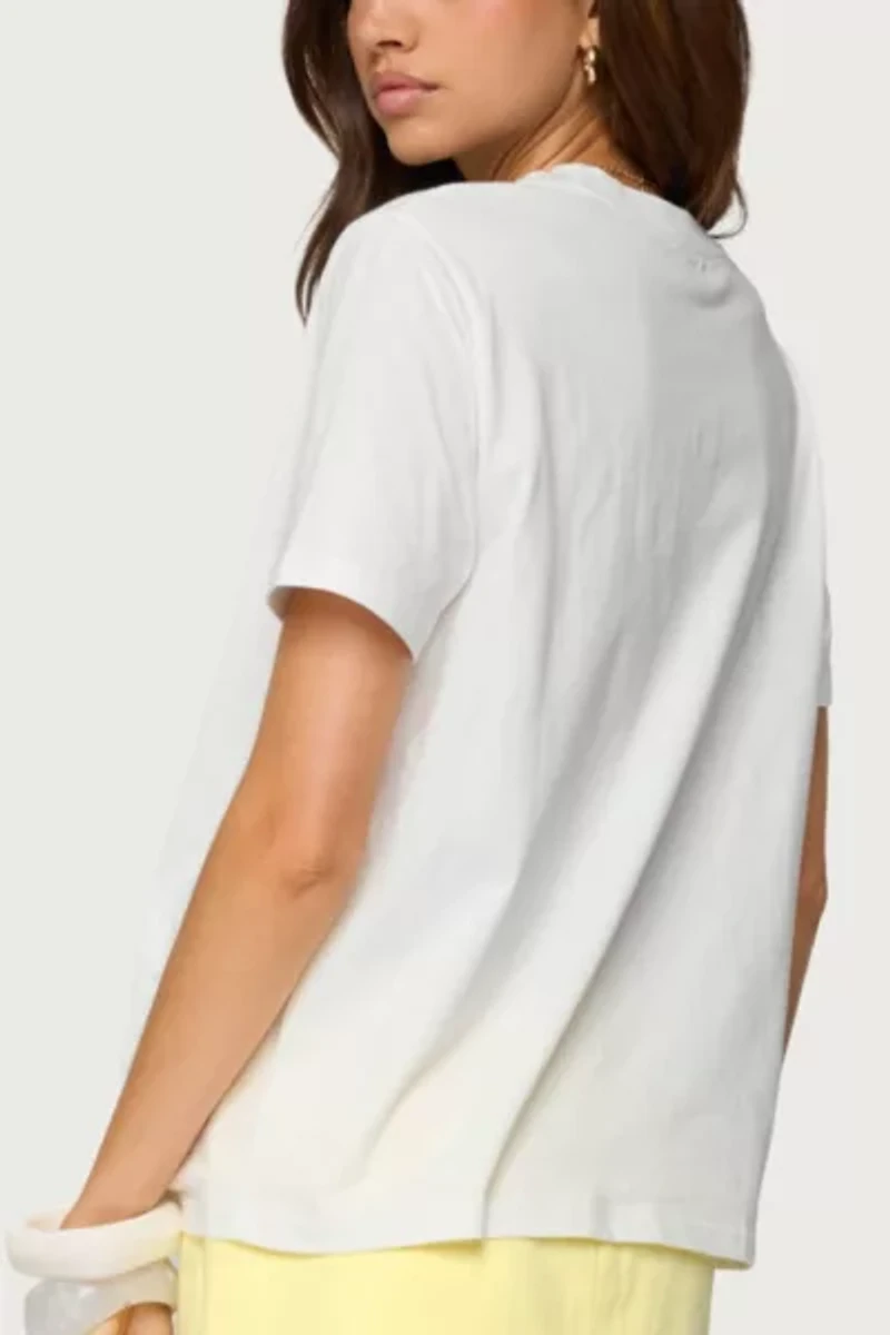 Edikted Tropical Fruits Graphic T Shirt