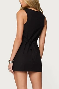 Edikted Macee Gingham Romper