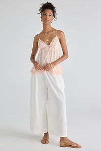 Kimchi Blue Marnie Embroidered Tunic Babydoll Cami