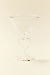 Crystal Love Coupe Glass