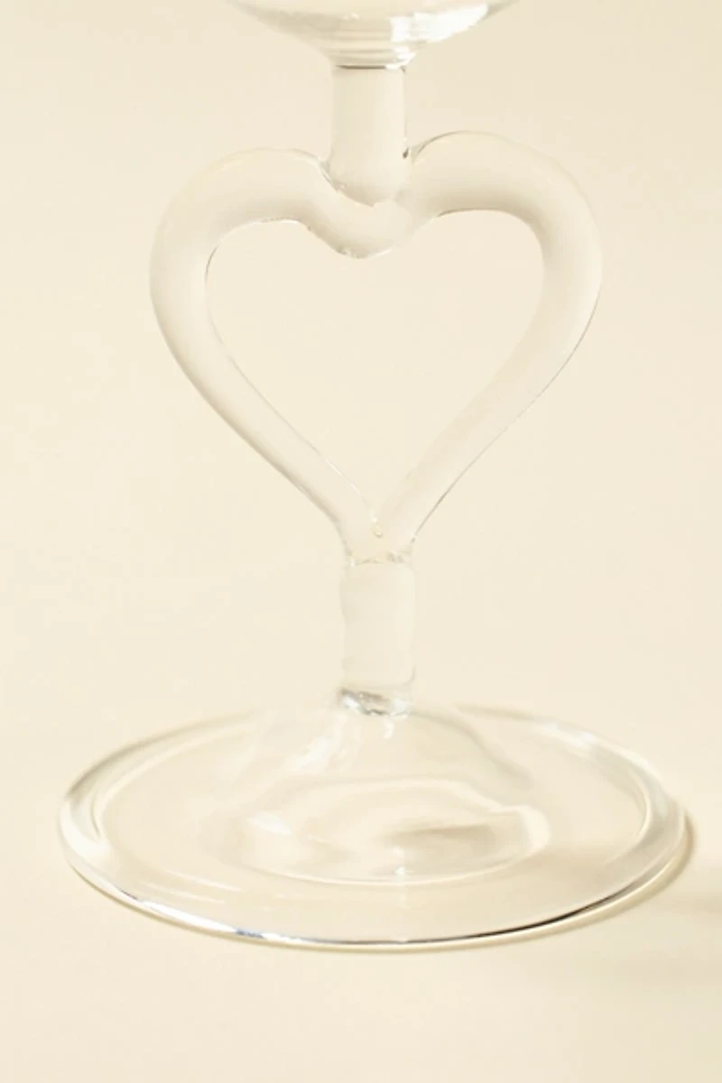 Crystal Love Coupe Glass