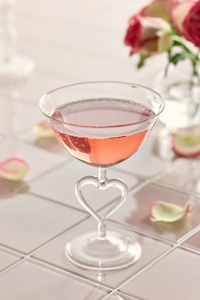 Crystal Love Coupe Glass