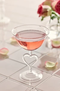 Crystal Love Coupe Glass