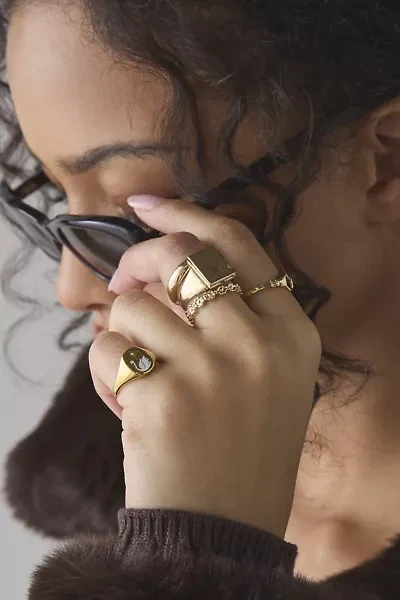 Odette Locket Ring Set