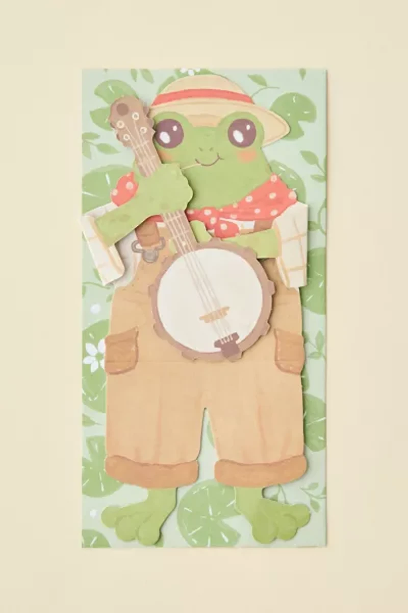 Chronicle Books What’s Hoppin’ Frog Notecard Set