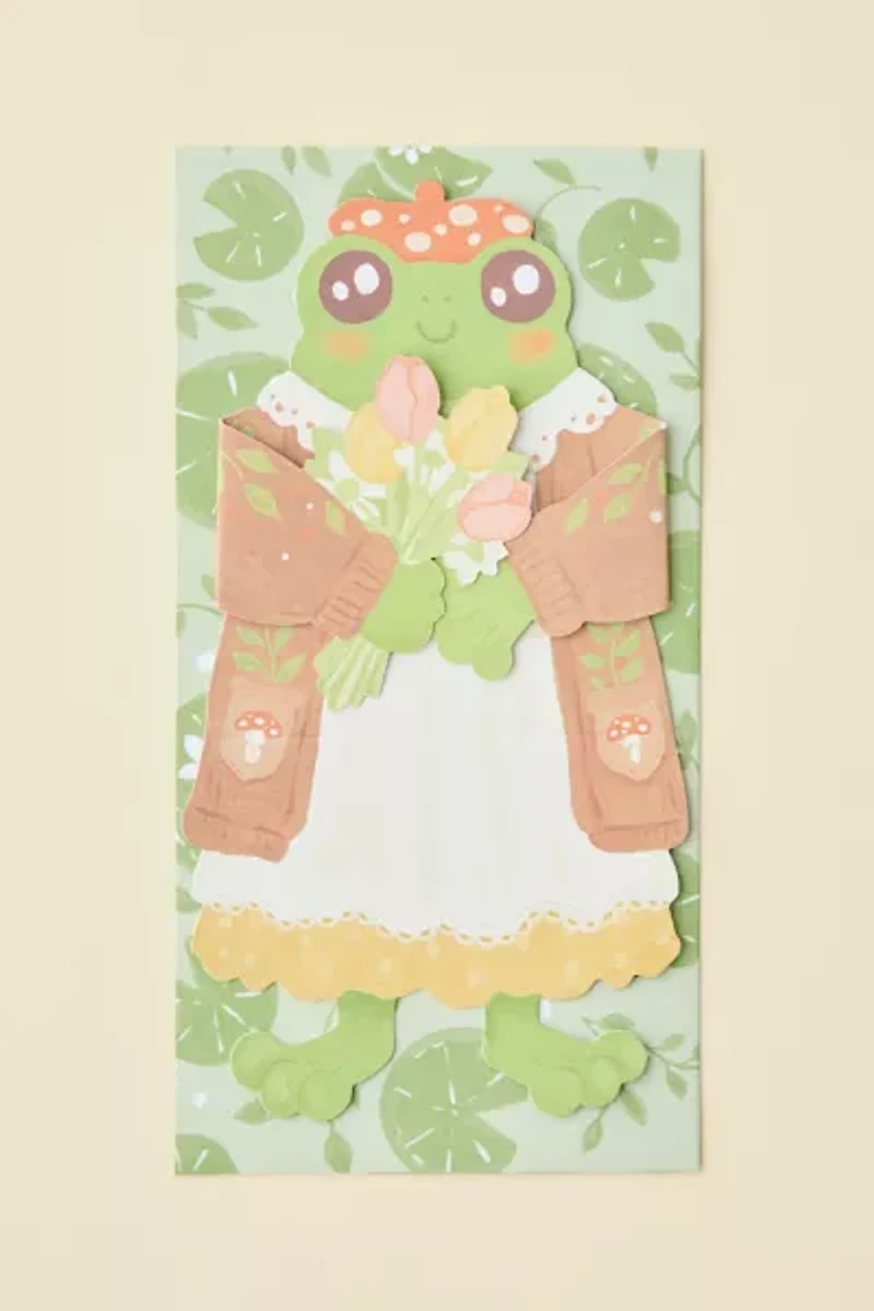 Chronicle Books What’s Hoppin’ Frog Notecard Set