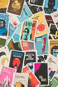 Chronicle Books Good Movies As Old Books Postcard Set