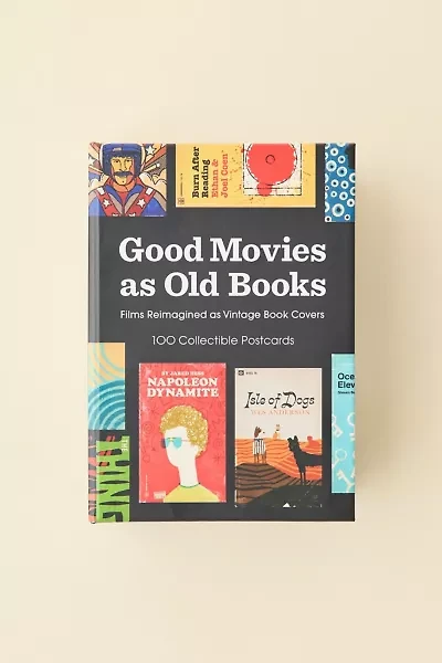 Chronicle Books Good Movies As Old Books Postcard Set