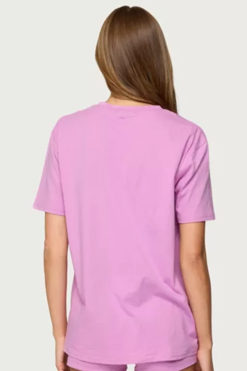 Edikted Fleur Hibiscus Graphic T Shirt