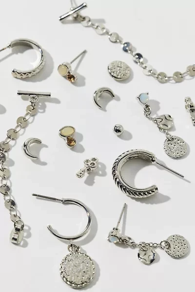 Emilia Coin Multi Earrings Set