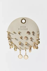 Emilia Coin Multi Earrings Set