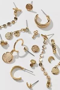 Emilia Coin Multi Earrings Set
