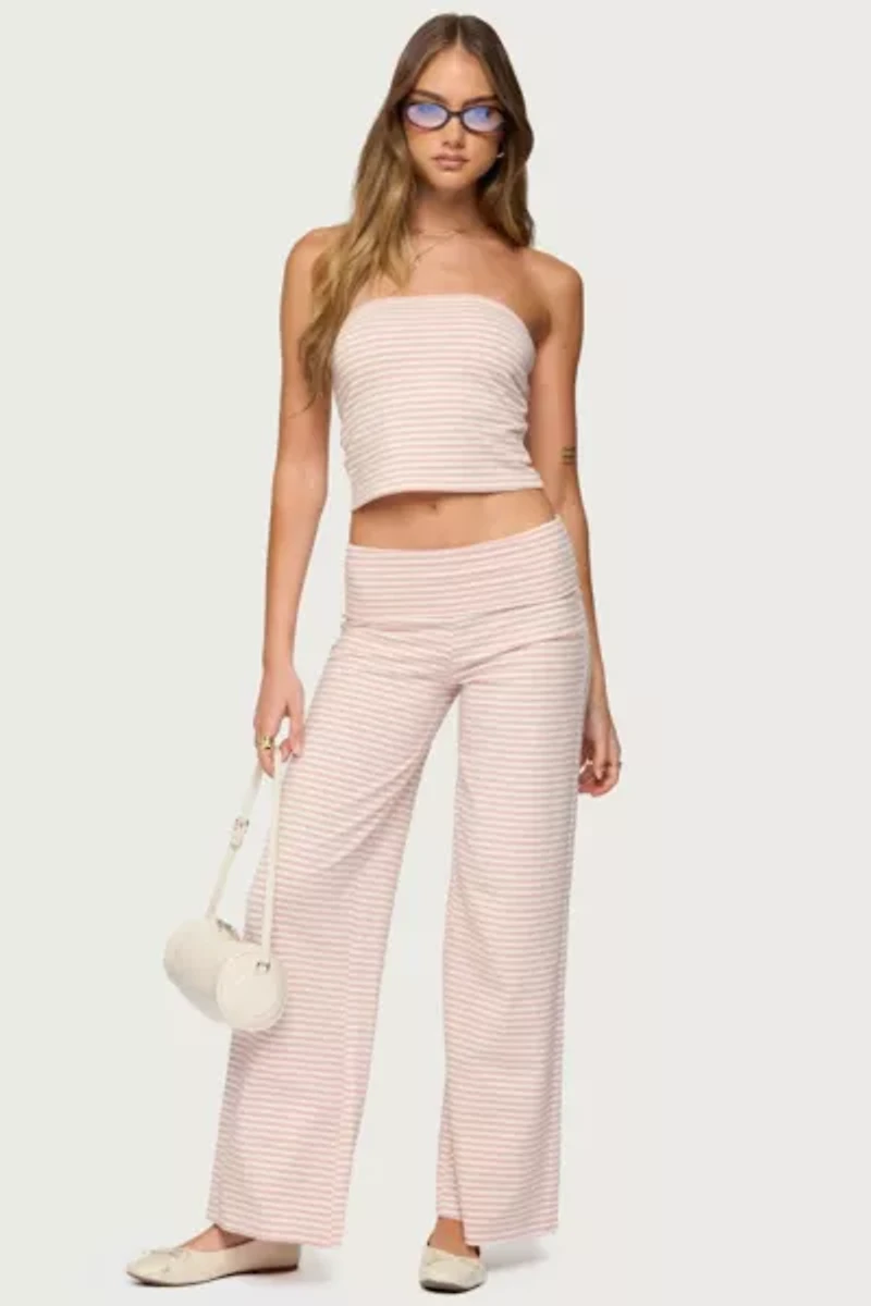 Edikted Lilah Striped Tube Top