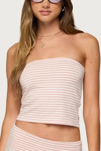 Edikted Lilah Striped Tube Top
