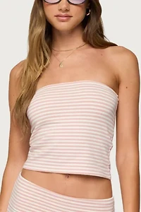 Edikted Lilah Striped Tube Top