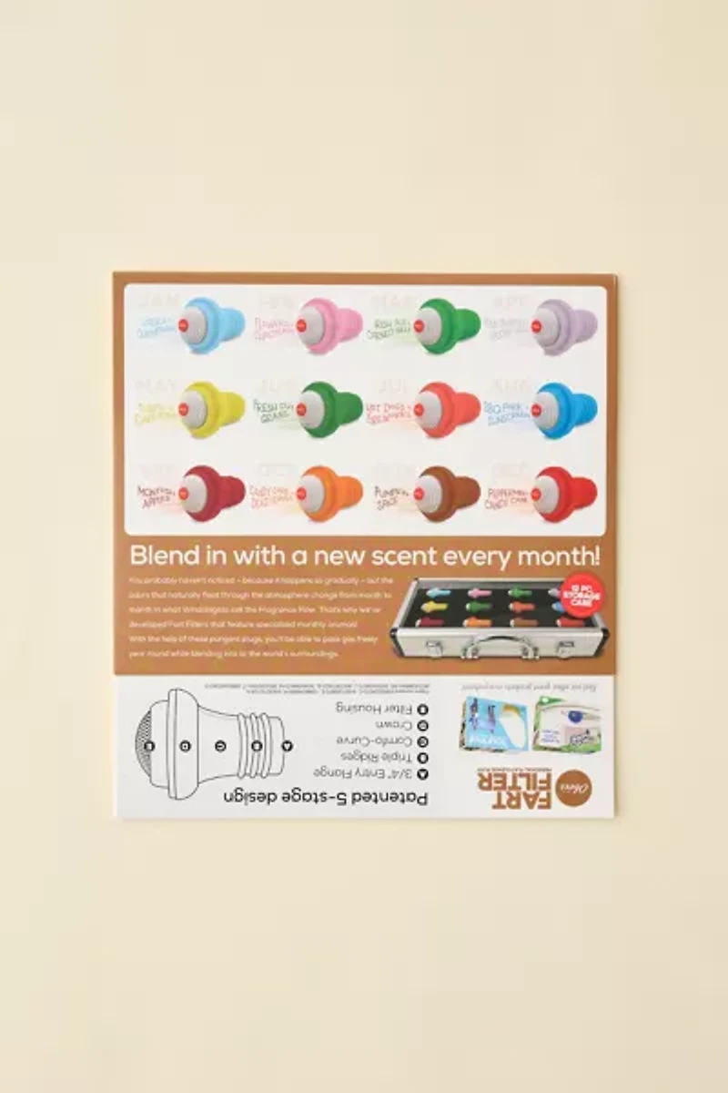 Prank-O Fart Filter Prank Gift Box