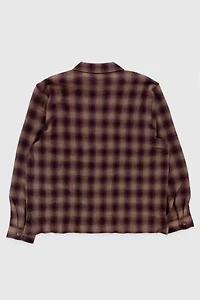 Stussy Twisted Yarn Plaid Zip Jacket