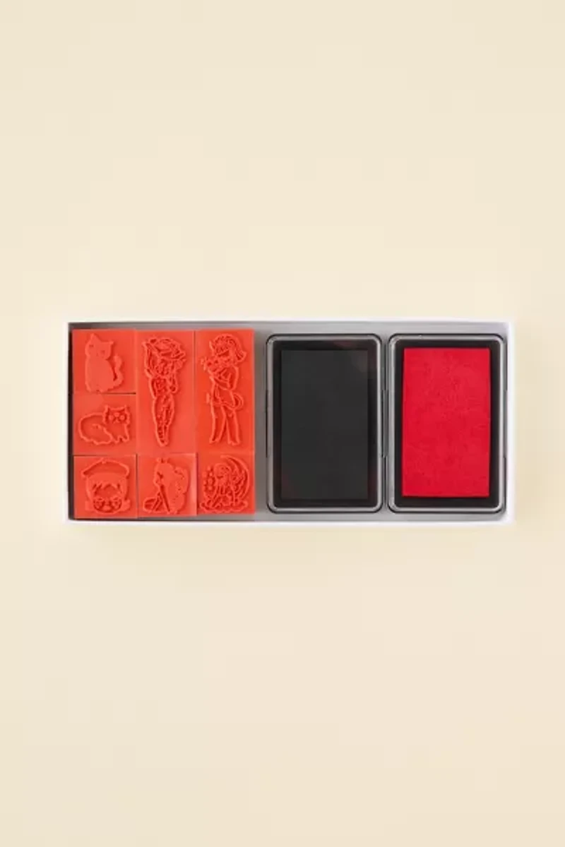 Valfré Carved Rubber Stamp Set