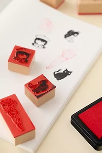 Valfré Carved Rubber Stamp Set