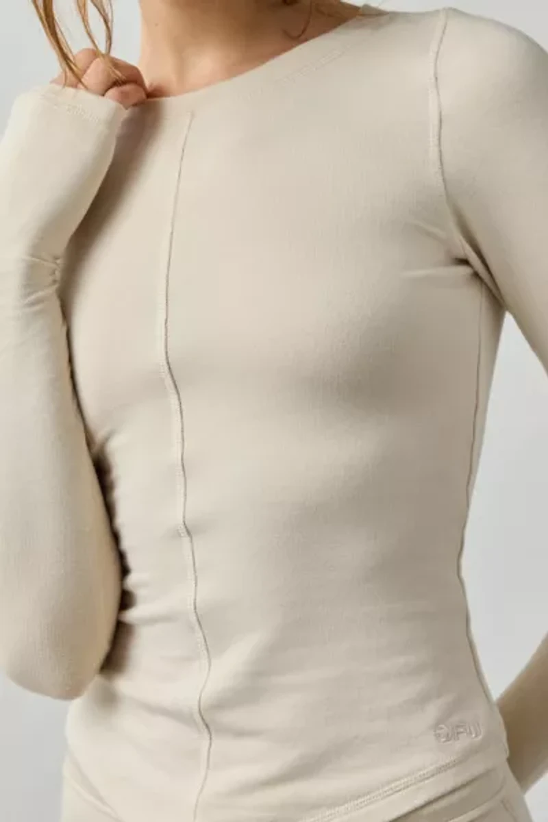 Out From Under Soft Serve Spliced Long Sleeve Tee