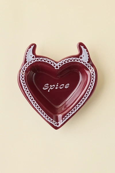 Heart Shaped Ceramic Ashtray