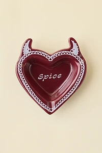 Heart Shaped Ceramic Ashtray