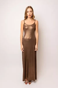 Amy Lynn Kimber Metallic Maxi Dress