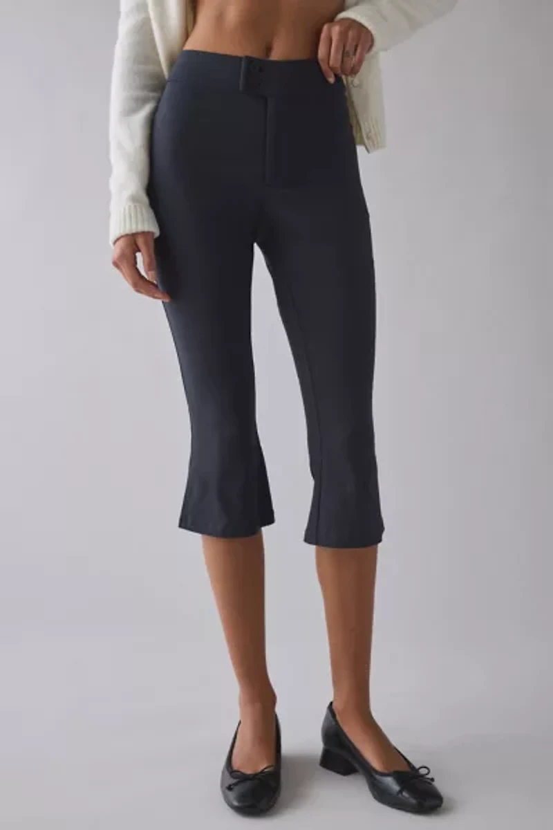 UO Carrie High-Rise Kick Flare Capri Pant