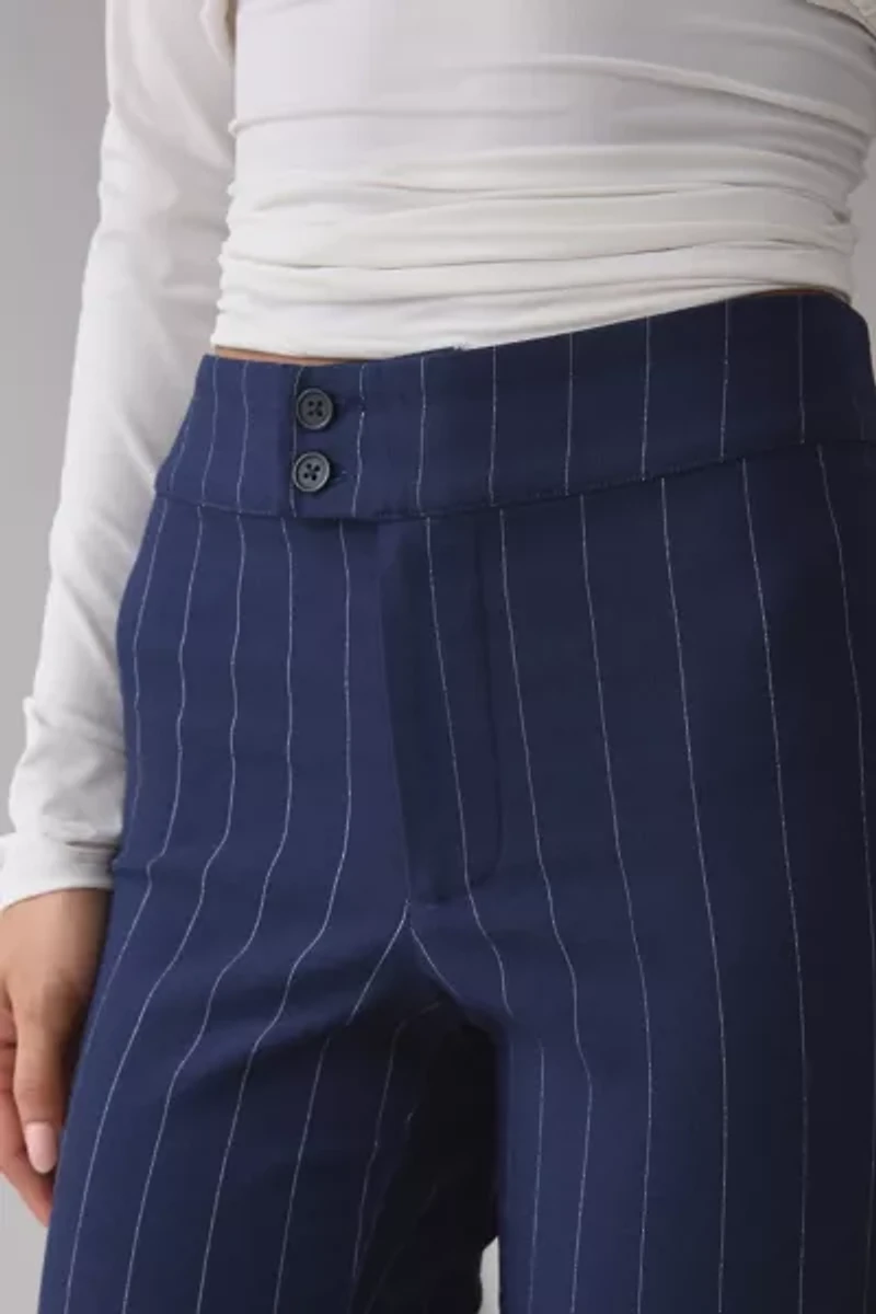 UO Carrie High-Rise Kick Flare Capri Pant