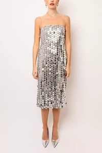 Amy Lynn Farley Sequin Midi Dress