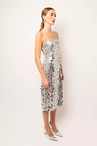 Amy Lynn Farley Sequin Midi Dress