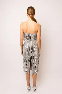 Amy Lynn Farley Sequin Midi Dress