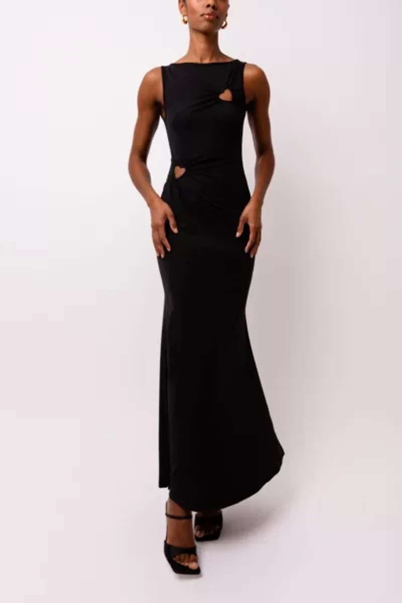Amy Lynn Harlie Heart Cut Out Maxi Dress
