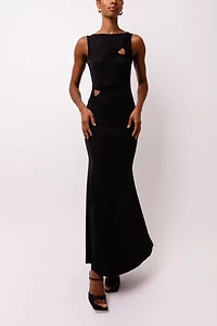 Amy Lynn Harlie Heart Cut Out Maxi Dress