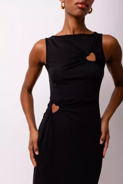 Amy Lynn Harlie Heart Cut Out Maxi Dress