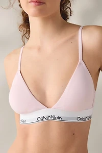 Calvin Klein Cotton Modal Lightly Lined Triangle Bralette