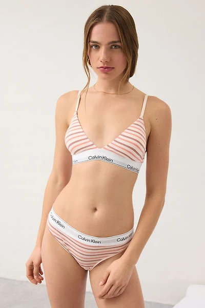 Calvin Klein Cotton Modal Lightly Lined Triangle Bralette