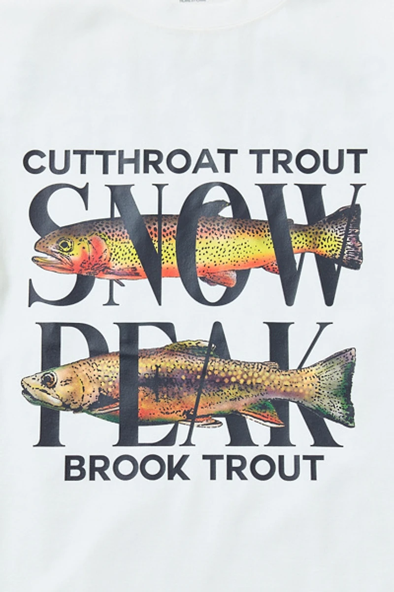 Snow Peak Famous Trout Graphic Tee