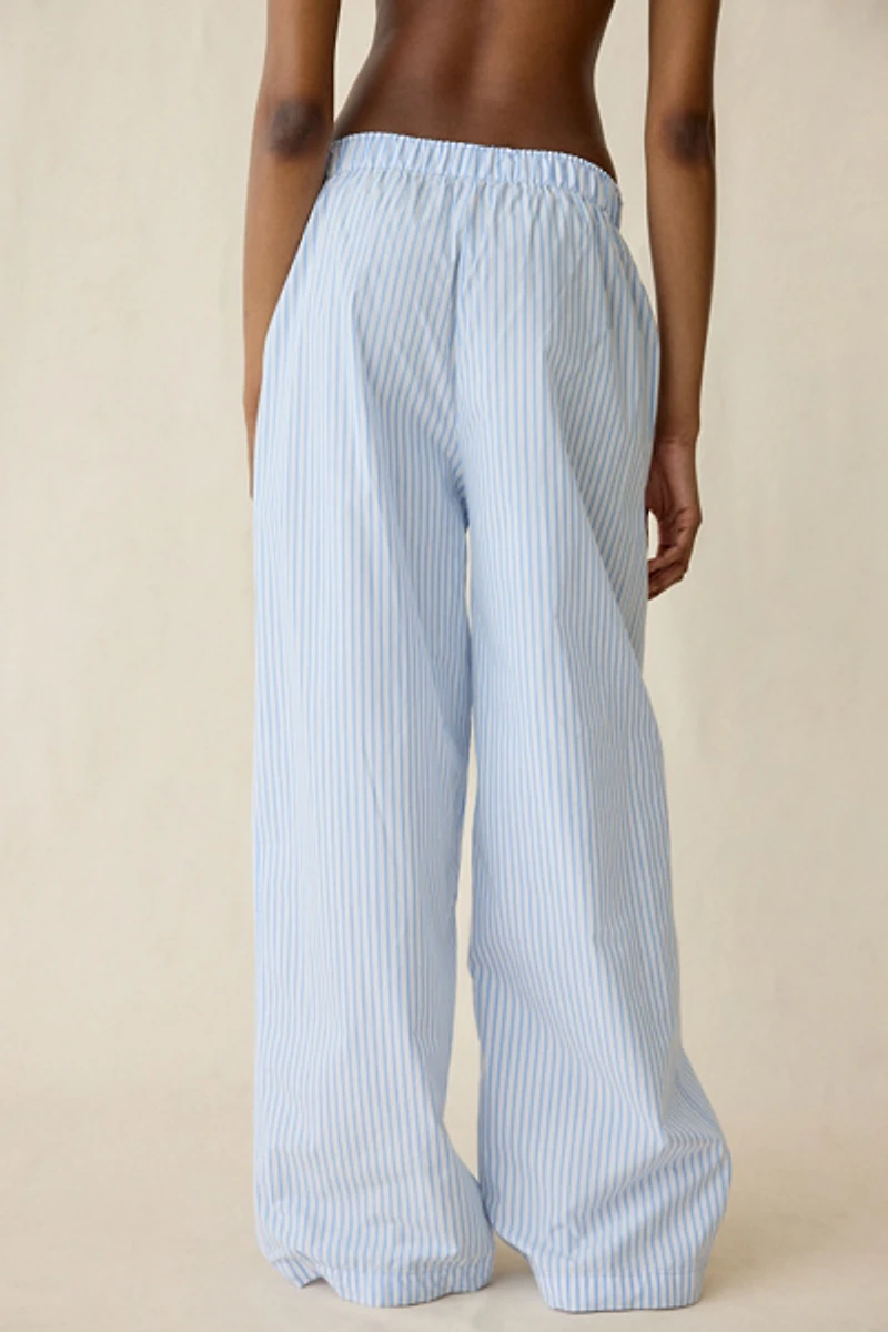 Calvin Klein Cotton Poplin Pants