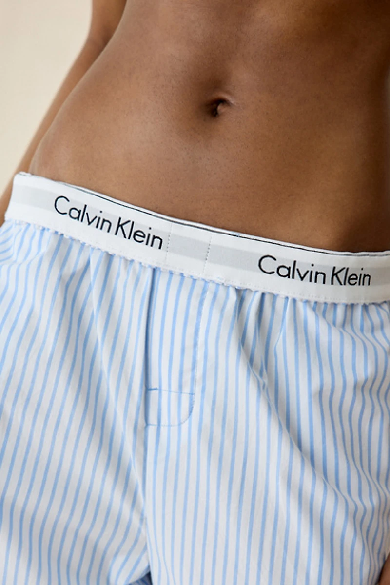 Calvin Klein Cotton Poplin Pants
